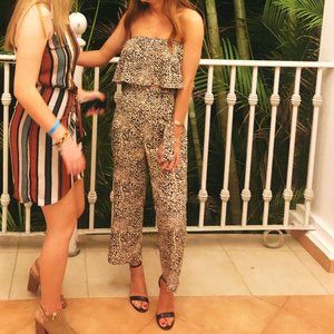 Leopard Print Two Piece Set